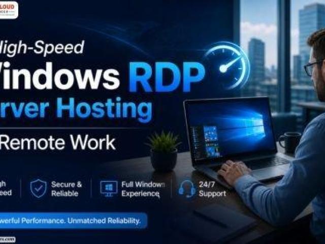High-Speed Windows RDP Server Hosting for Remote Work