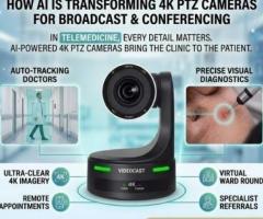 How AI Is Transforming 4K PTZ Cameras For Tele-medicine in medical