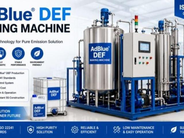 Adblue DEF Making Machine Built for Excellence by DEF Machines