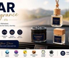 Car Fragrance and Comfort: Everyday Joy with Kambay Aromatics