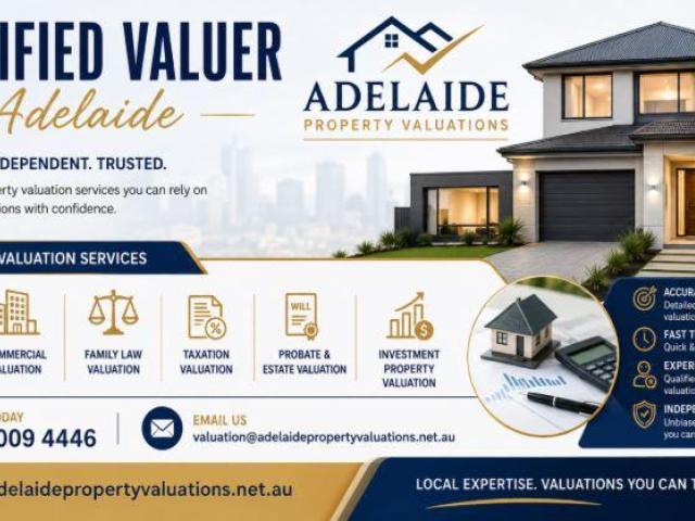 Certified Valuer Adelaide – Accurate Property Reports