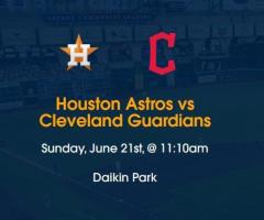 2026 Get Free Houston Astros vs Cleveland Guardians Tickets