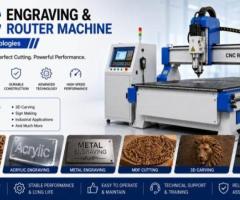 CNC Engraving & Router Machine Excellence by Success Technologies – Built for Reliability