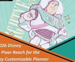 2026 Disney & Pixar Reach for the Sky Customizable Planner