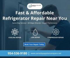 Affordable Refrigerator Repair Service Near You