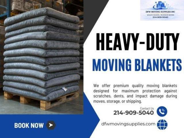 Heavy-Duty Moving Blankets for Sale in DFW