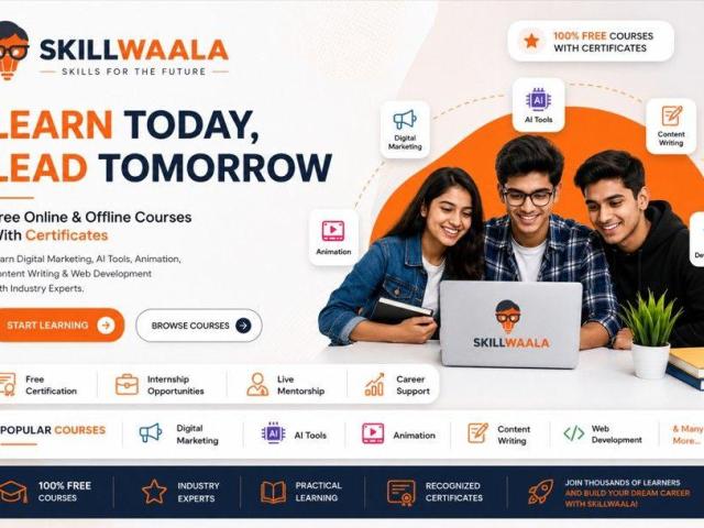 Grow Your Career Through Skillwaala Skill Training