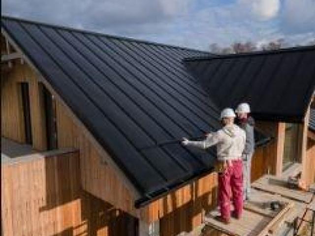 New Metal Roof Installation