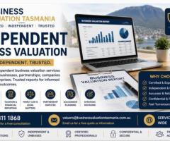 Independent Business Valuation Services in Tasmania