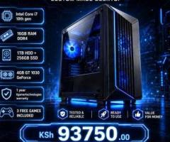 Custom designed Core i7 desktop and 3 games bonus