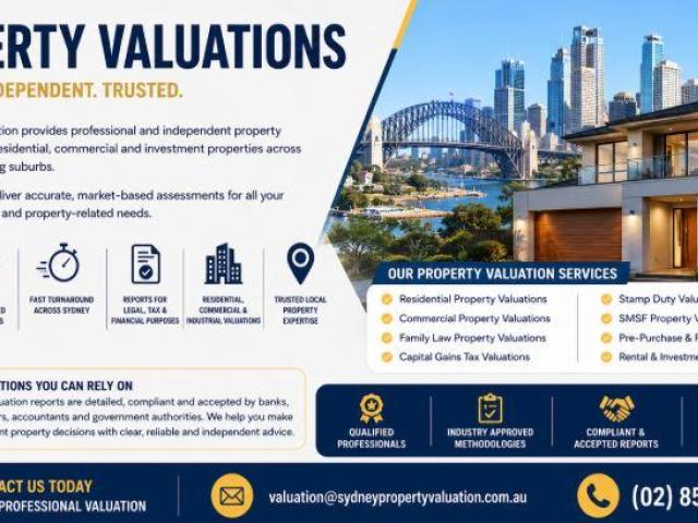 Property Valuations Sydney – Accurate & Independent Valuation Services