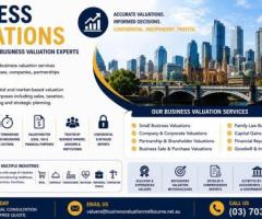 Business Valuations Melbourne – Certified Business Valuation Experts