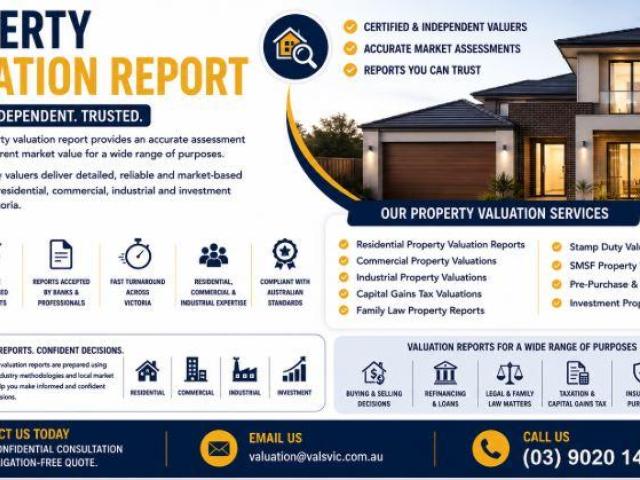 Property Valuation Report – Accurate & Independent Property Assessments