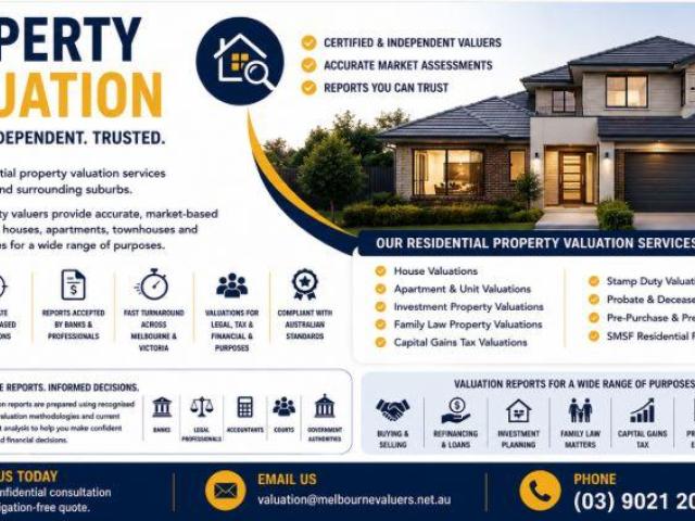 Property Valuation – Trusted Residential Valuation Experts in Melbourne
