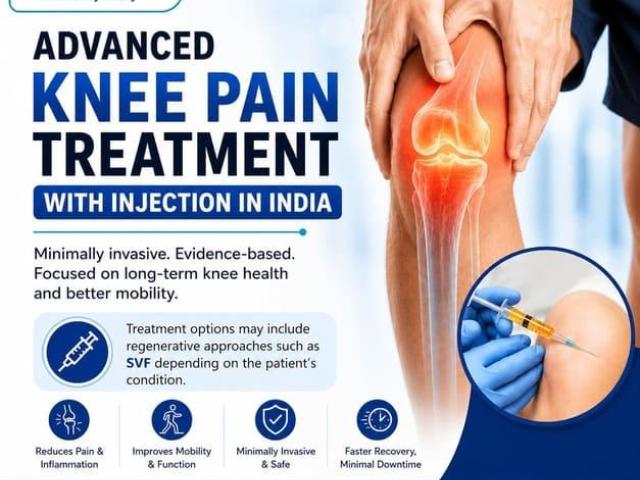 Advanced Knee Pain Treatment with Injection in India – KneeXpert