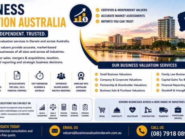 Business Valuation Australia – Trusted Business Valuers in Darwin