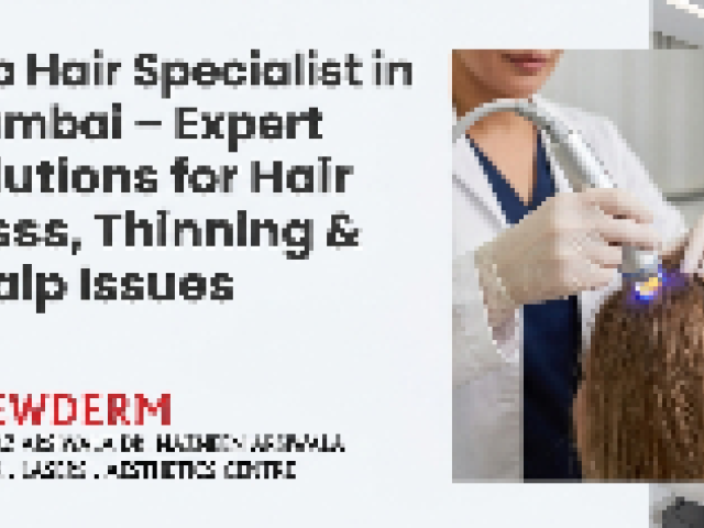 Top Hair Specialist in Mumbai – Expert Solutions for Hair Loss, Thinning & Scalp Issues