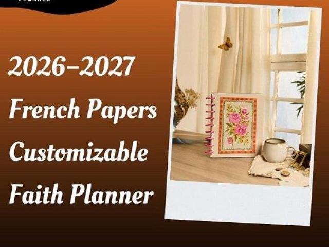 Beautiful Faith Planner for Daily Reflection