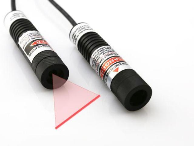 Precise Work of Gaussian Beam 635nm Red Line Laser Module for Optical Calibration Experiments