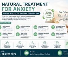 Natural Treatment for Anxiety – Holistic Mental Wellness Support