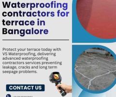 Waterproofing contractors for terrace in Bangalore