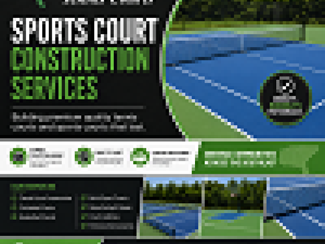 Sports Court Construction Services