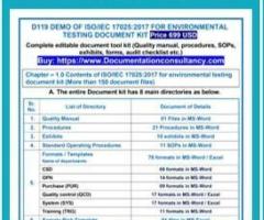 Ready-to-Use ISO 17025 Documents Toolkit by Documentationconsultancy.com