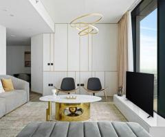 Stylish Living Room Interior Design Services in Dubai