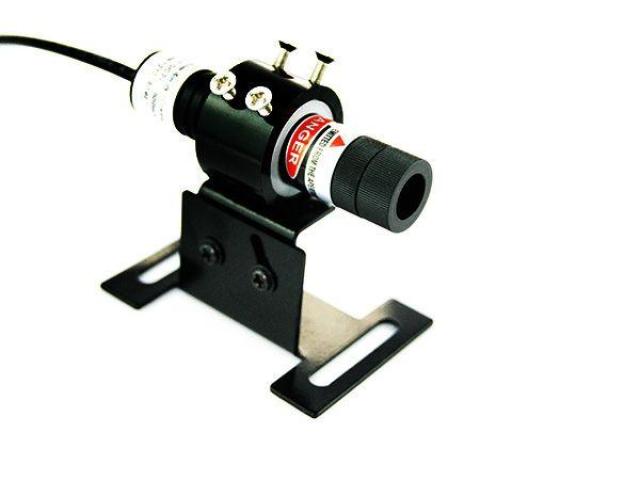 Precise Work of 980nm Infrared Dot Laser Alignment for Image Sensing and Measurement