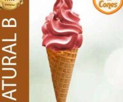 Waffle Cones for Ice Cream and Gelato