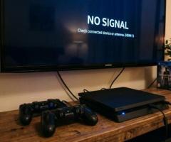 No signal,  display on screen fix for Ps4