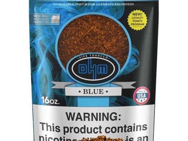 Shop OHM Pipe Tobacco 1 lb Blue from Smoker’s Outlet Online