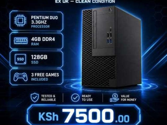 Redressed Dual core Pentium Dell SSF desktop