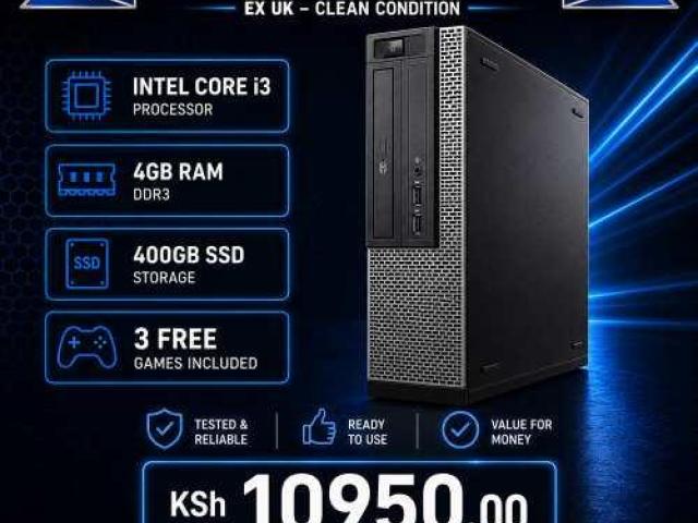 Redressed intel core i3 Dell SFF computer