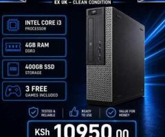 Redressed intel core i3 Dell SFF computer