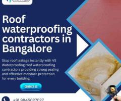 Roof waterproofing contractors in Bangalore