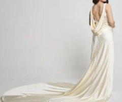 Shop Vintage-Inspired White Wedding Dress for Sale in Brooklyn Tony Hamawy
