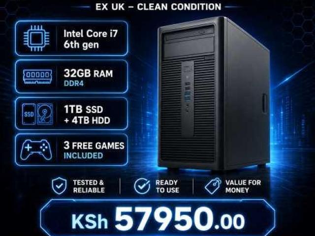 Redressed Core i7 32gb RAM HP Business Tower