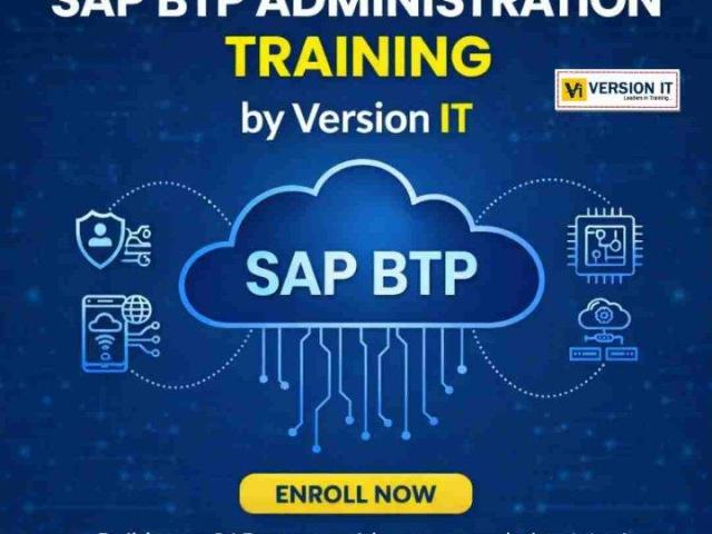 SAP BTP ADMIN Training in Hyderabad at Version IT | SAP BTP Administration and Security Course