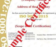 Focus on Quality Control With ISO 9001 Certification