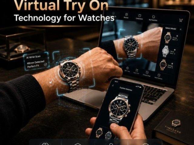 Simplify watch selection through AI-powered virtual try-on