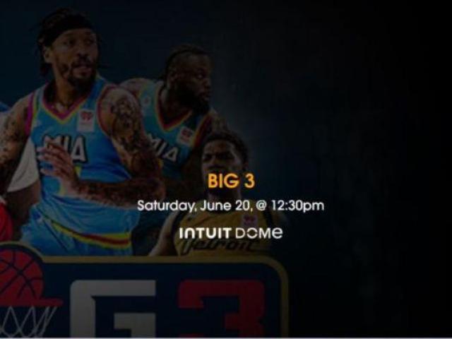 2026 Big 3 Basketball Tickets