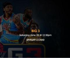 2026 Big 3 Basketball Tickets