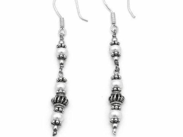 Buy 925 Silver Real Pearl Earrings - Doongriwala’s Exports