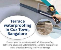 Terrace waterproofing in Cox Town, Bangalore