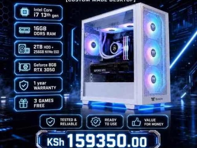 Built to Spec Core i7 16gb DDR5 RAM gaming desktop