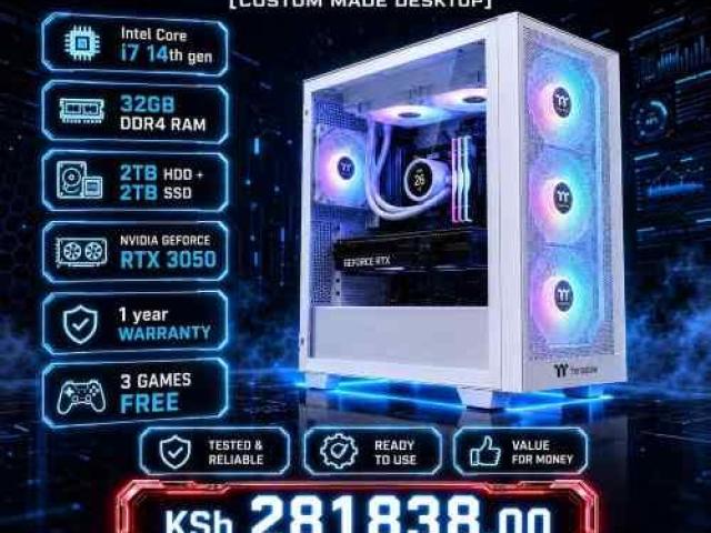 Built to Spec Core i7 14700KF 32gb RAM desktop