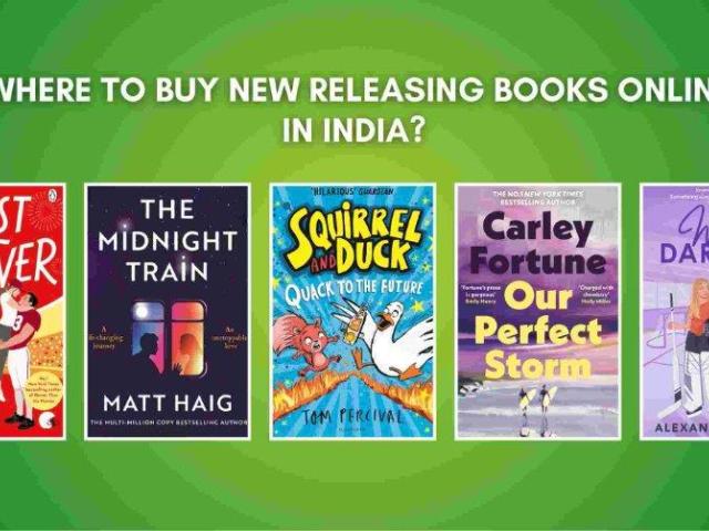 Where to Buy New Releasing Books Online in India?