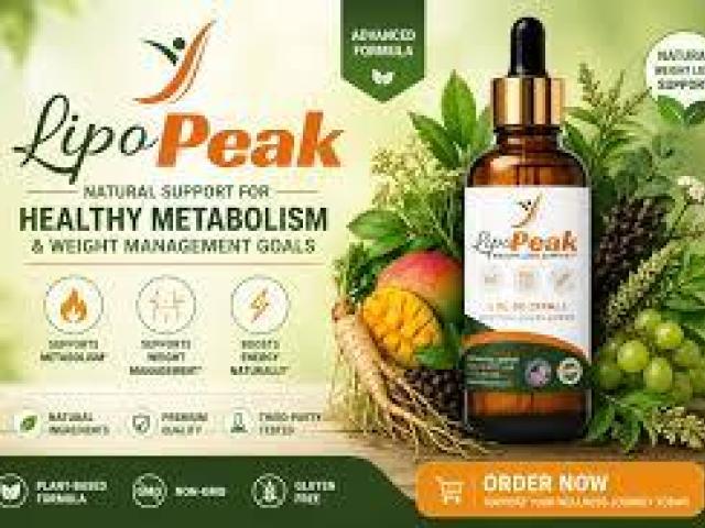 LipoPeak A Modern Approach to Healthy Weight Support|