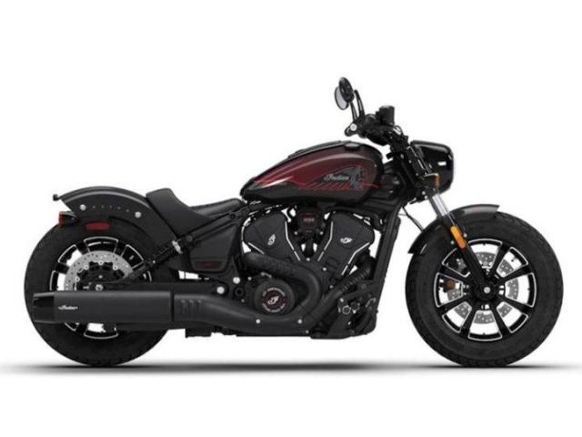 2026 Indian Motorcycle Scout Bobber 125th Anniversary Red with Black Crystal